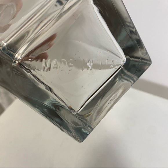 Luigi Bormioli "Rossini" Blown Glass Decanter Vintage Bar Ware Made in Italy - Picture 6 of 7